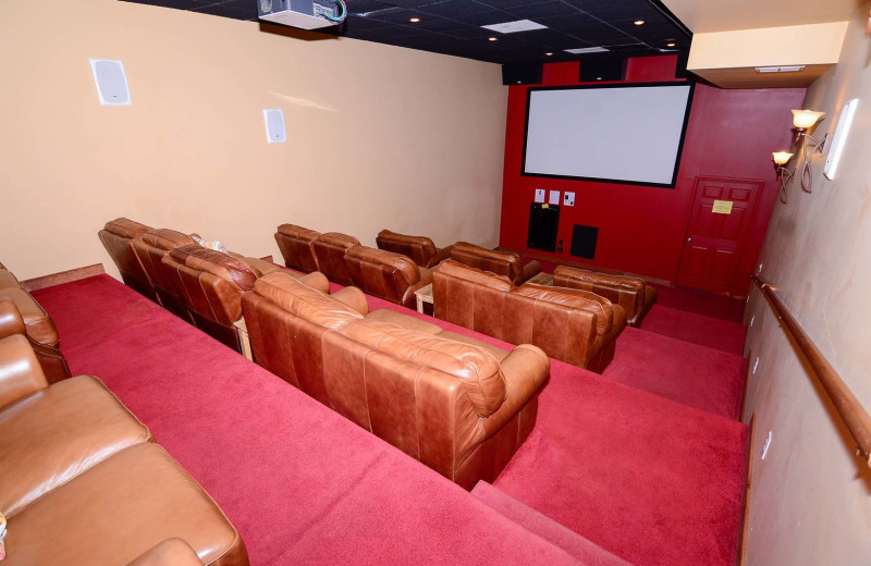 Rental theater at Railey Vacations.