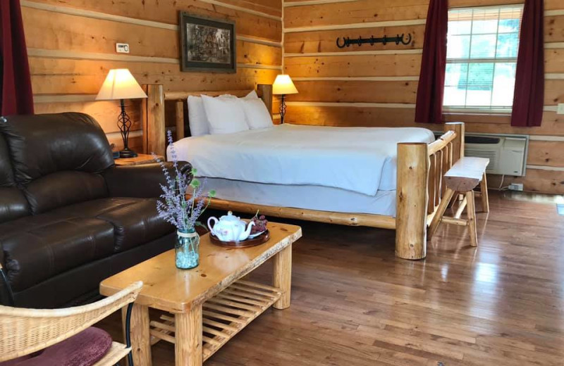 Guest room at Bad Rock Bed