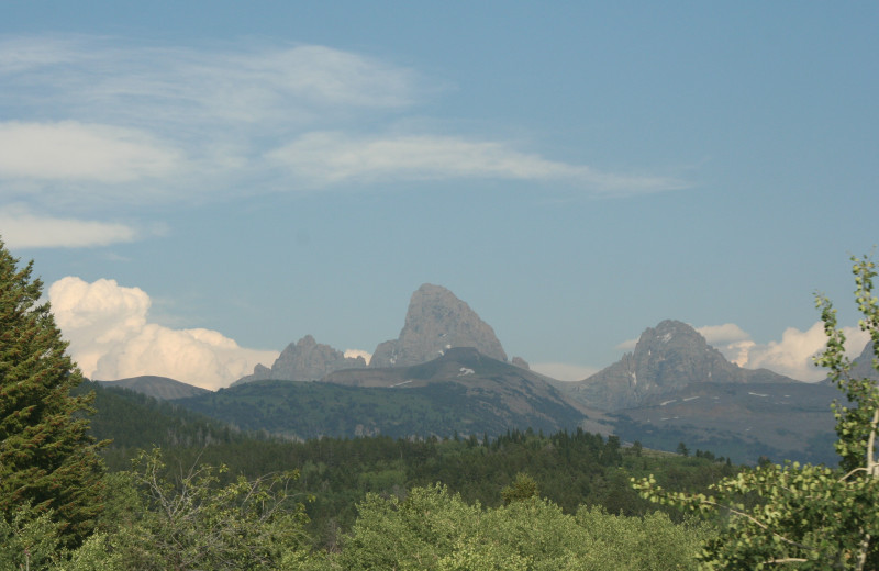 Mountains at Grand Targhee Resort.