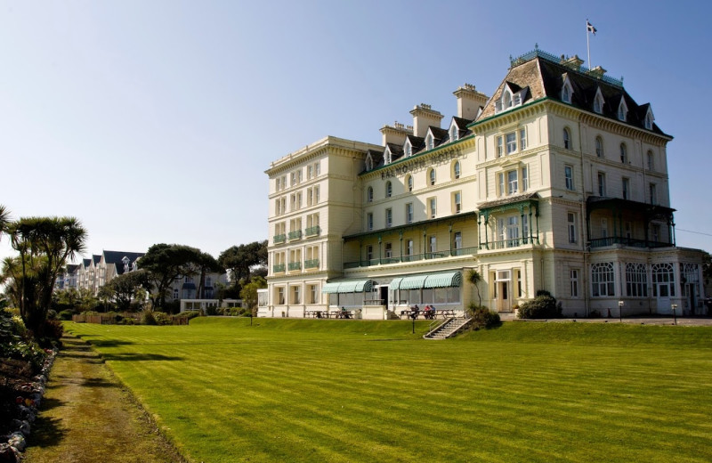 Exterior view of Falmouth Hotel.