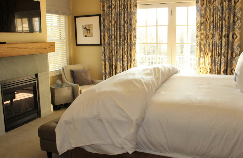 Guest room at The Inn at Willow Grove.
