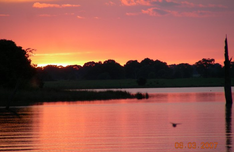 Lake view at Big Mouth Lodge.