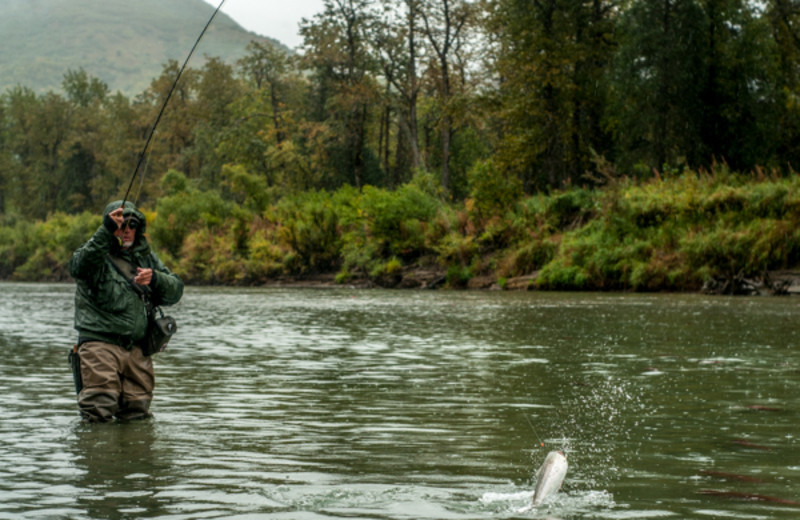 Fishing at Angry Eagle Lodge & Outfitters.