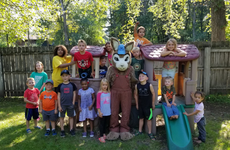 Family at Riverside Resort.