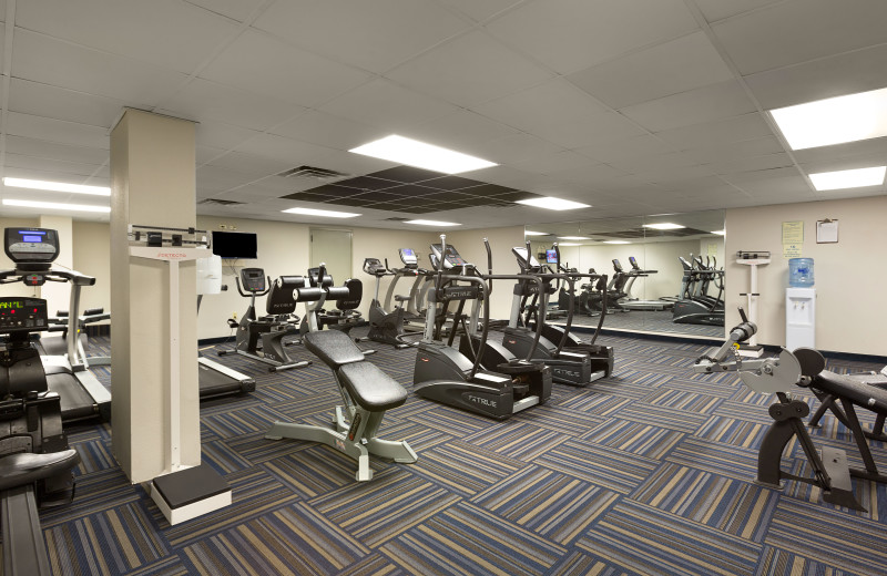 Fitness room at Long Bay Resort.