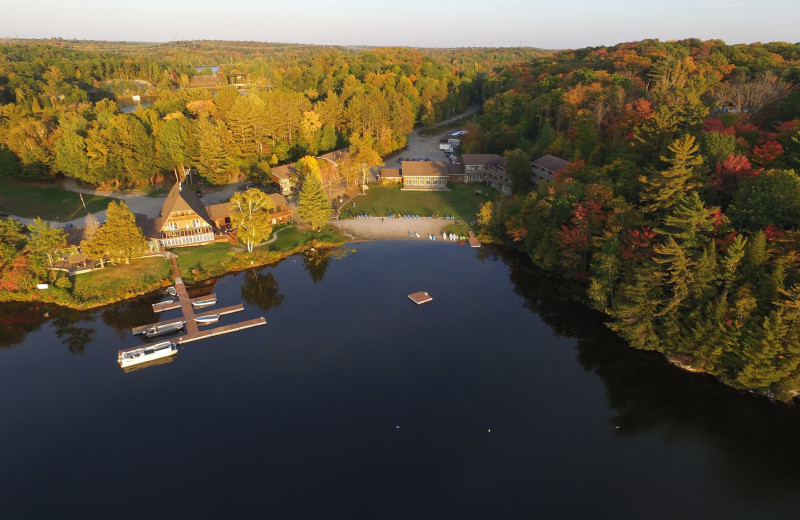 Aerial view of Grand Tappattoo Resort.