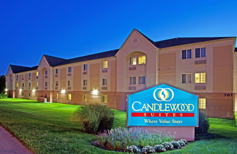 Exterior view of Candlewood Suites DETROIT-ANN ARBOR.