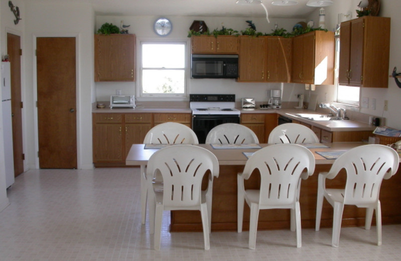 Rental kitchen at Island Real Estate. Inc.