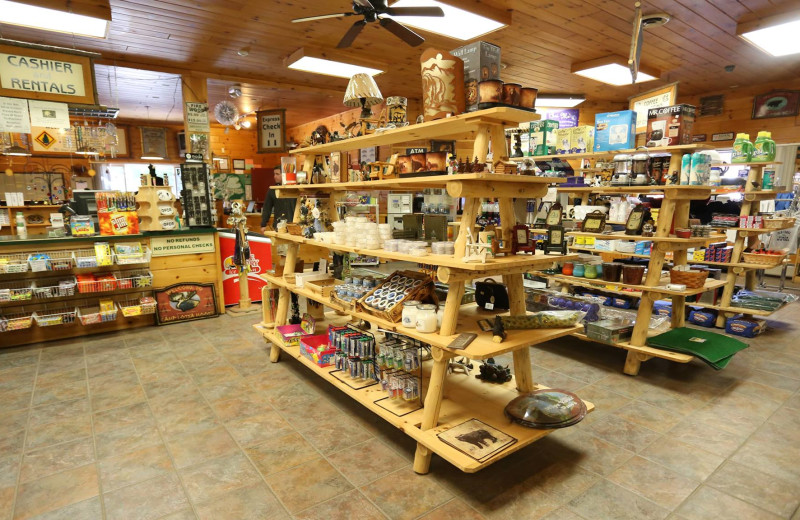 Store at Old Forge Camping Resort.