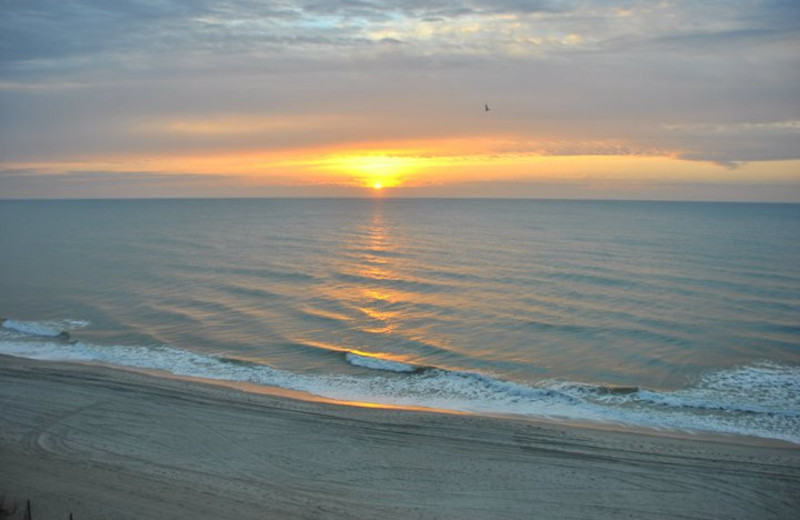 Sunrise at Myrtle Beach Vacation Rentals.