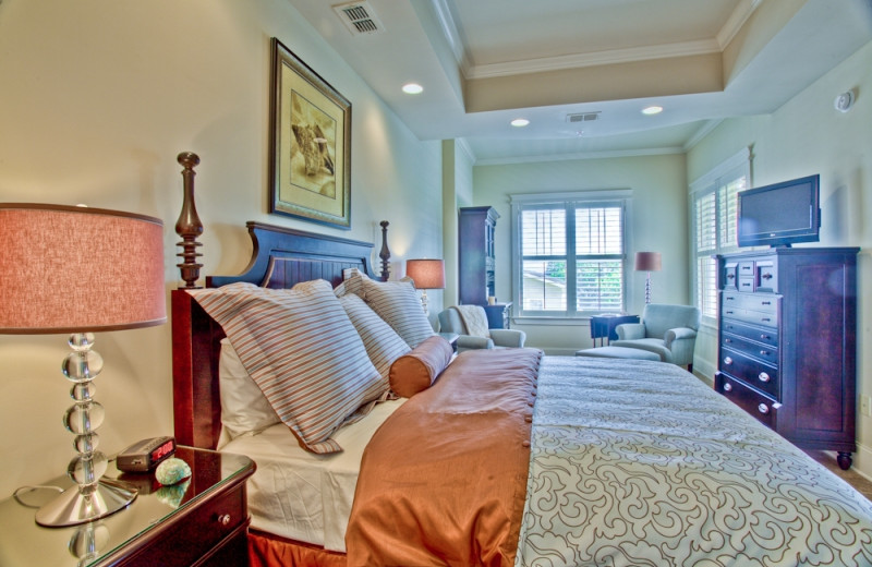 Guest bedroom at Sea Gate Inn.