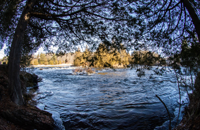 Rapids at Myers Cave Resort.