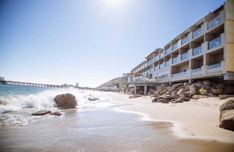 Exterior view of Malibu Beach Inn.