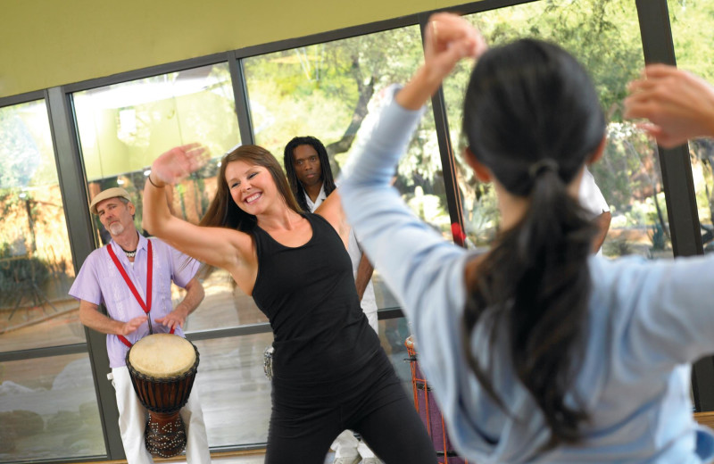 Fitness classes at Canyon Ranch Tucson.