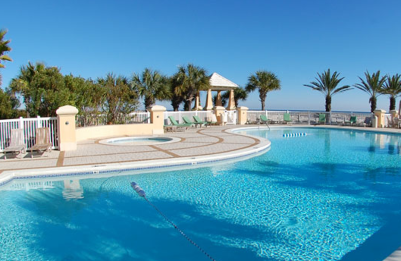 Pool View at Martinique on the Gulf