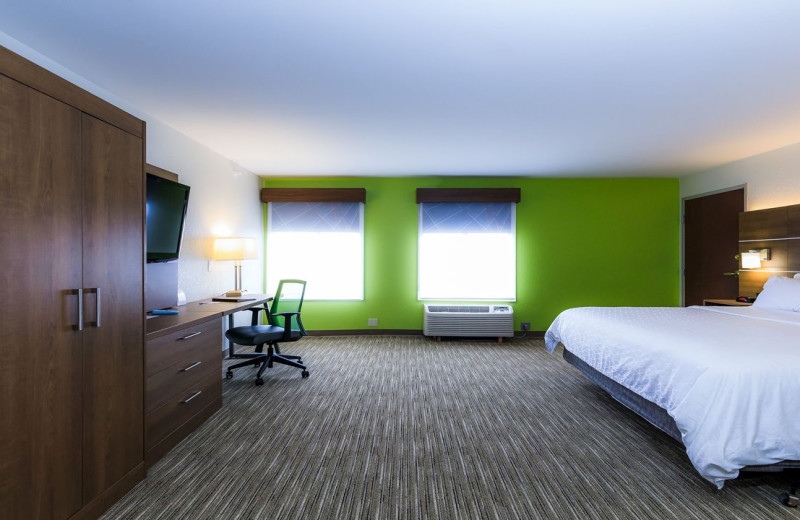 Guest room at Holiday Inn Express Osage Beach.