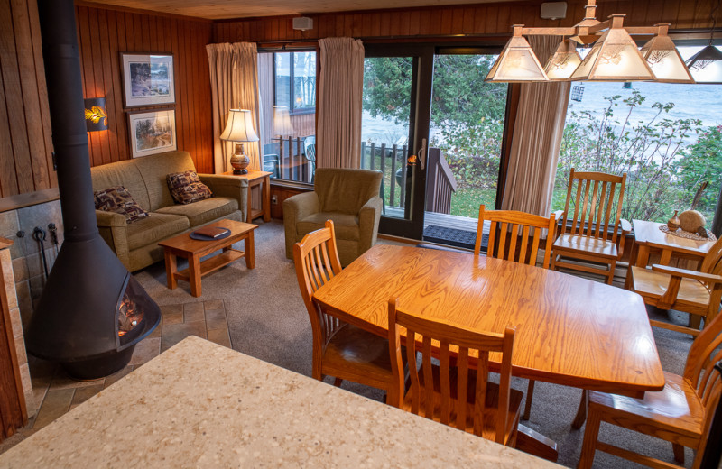 Villa interior at Lutsen Sea Villas.