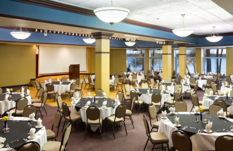 Meeting room at Heidel House Resort.