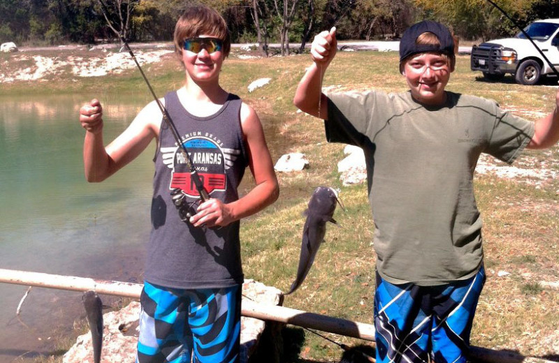 Fishing at Neal's Lodges.