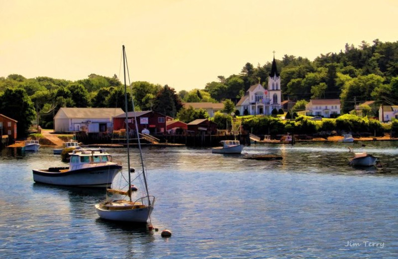 Boothbay Harbor Near Harbour Towne Inn.