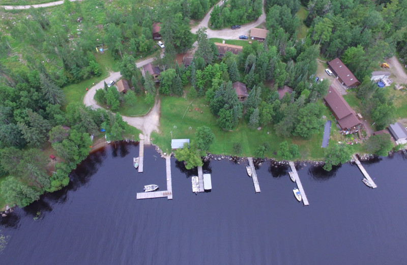 Arial view of Glenmore Resort.