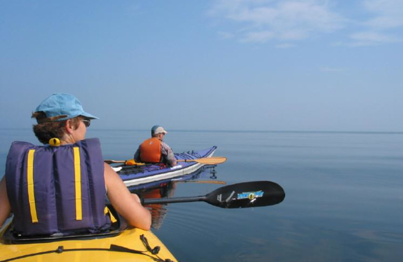 Kayaking at Pictou Lodge Resort