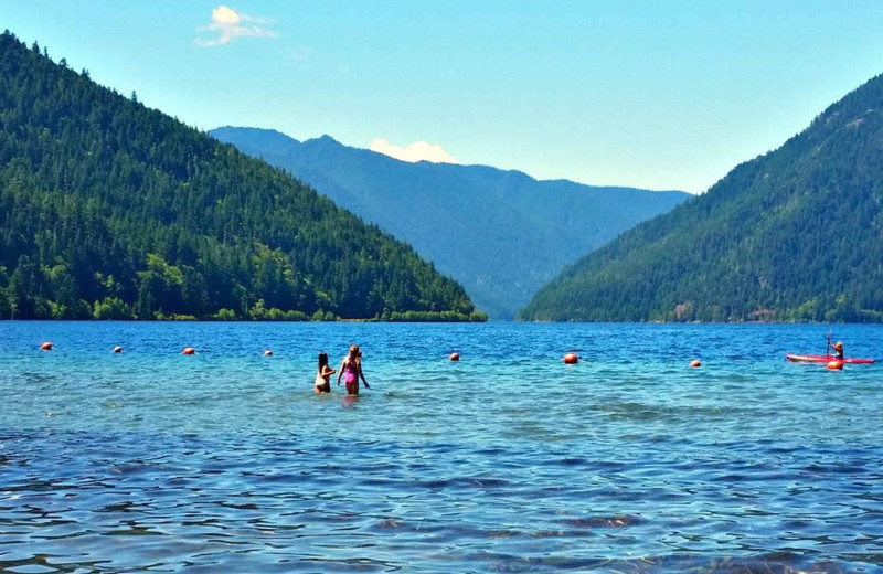 Lake Crescent at Brigadoon Vacation Rentals.