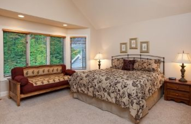 Condo Bedroom at Treetops Resort
