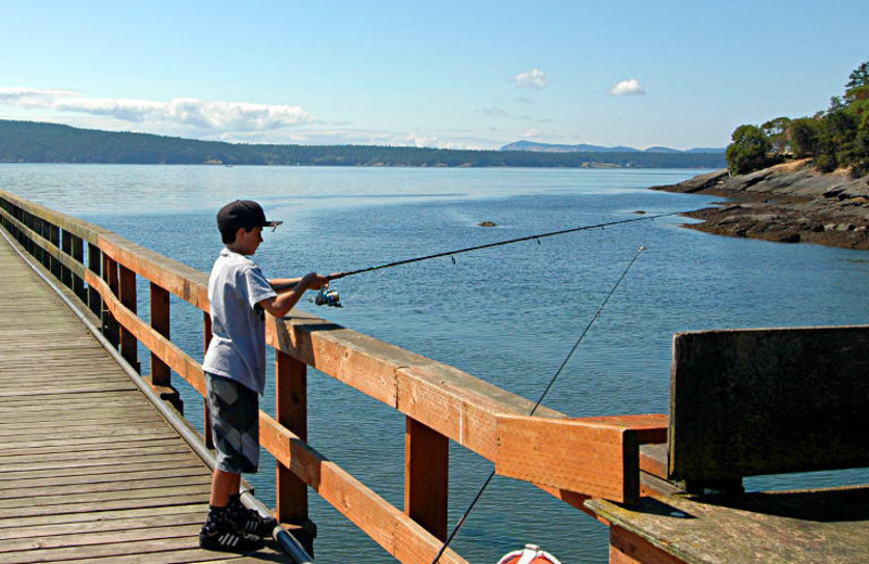 Fishing at West Beach Resort.