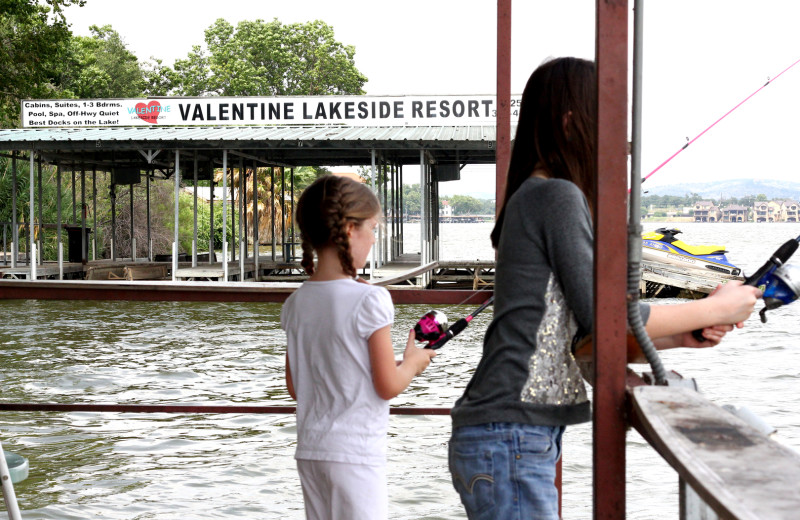 Build memories with your kids of fishing at Valentine Lakeside.