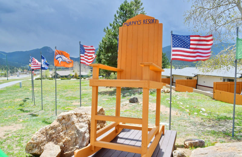 Giant chair at Murphy's Resort.