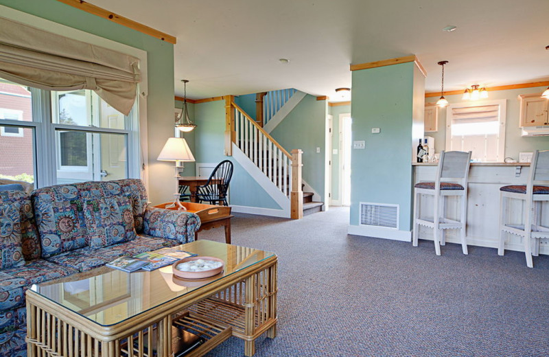 Guest room at Rodd Crowbush Golf & Beach Resort.