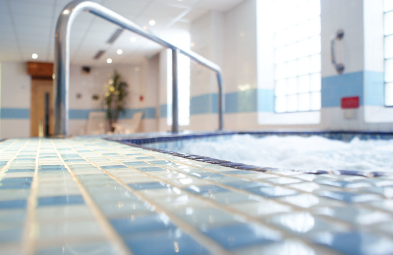 Indoor pool at The Trouville Hotel.