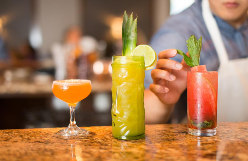 Drinks at Emerson Resort & Spa.