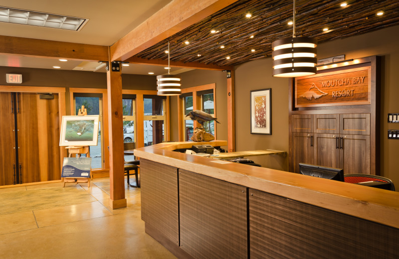 Lobby at Nootka Marine Adventures.