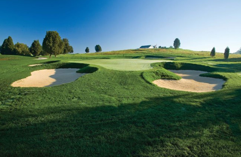 Golf course at French Lick Resort.