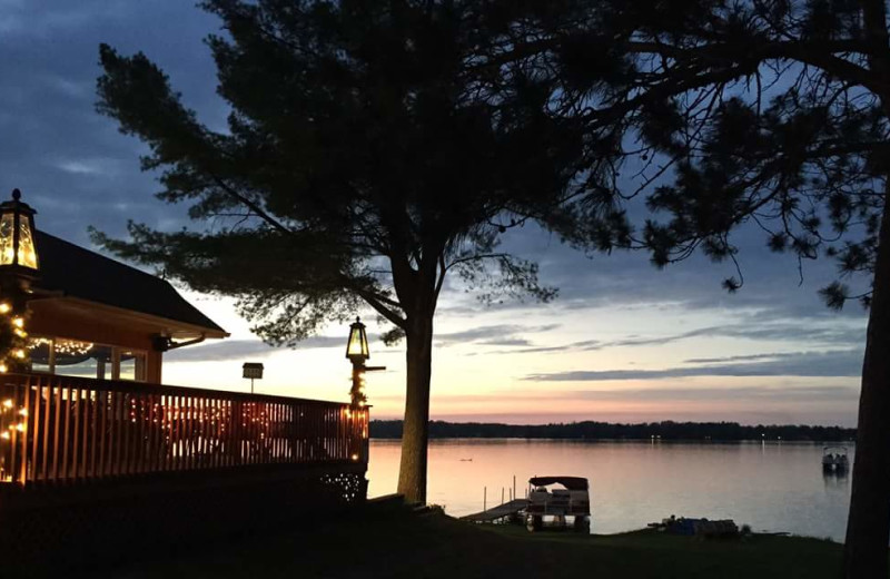 Lake view at Long John's Resort & RV Park.