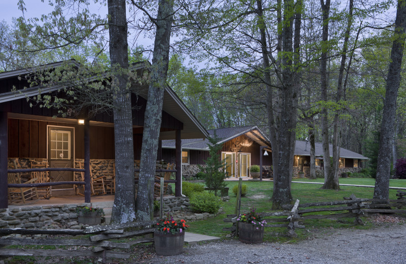 Exterior view of Caryonah Hunting Lodge.