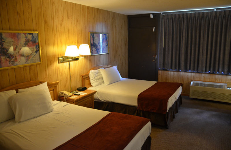 Guest bedroom at Devils Head Resort & Convention Center.