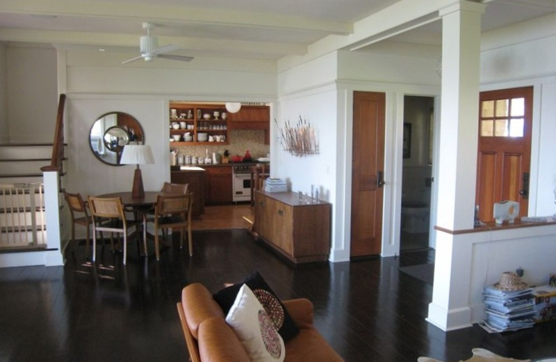 Vacation rental interior at Shorecrest Property Management & Real Estate.