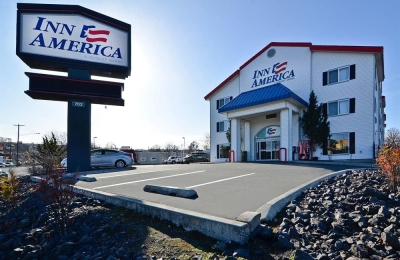 Exterior view of Inn America Lewiston.