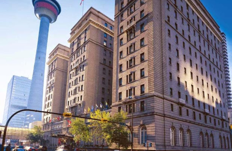 Exterior view of The Fairmont Palliser.