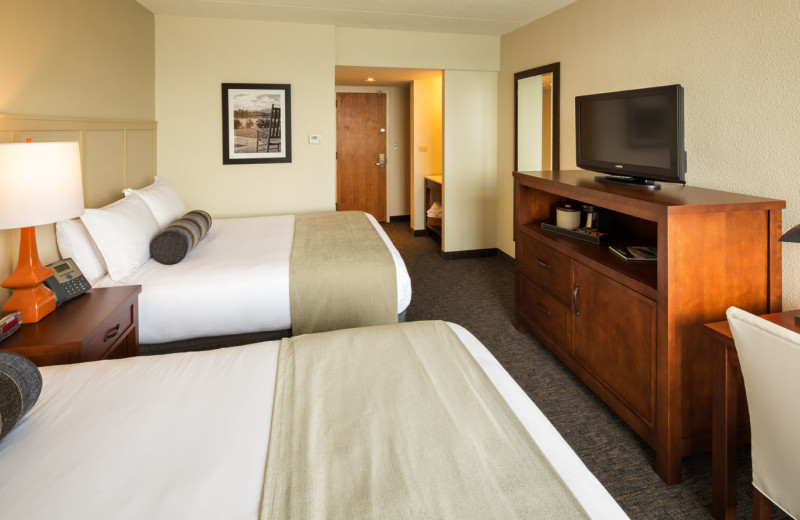 Guest room at The Terrace at Lake Junaluska.

