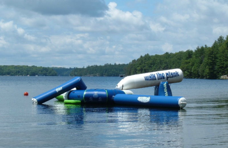 Water activities at Paquana Cottage Resort.