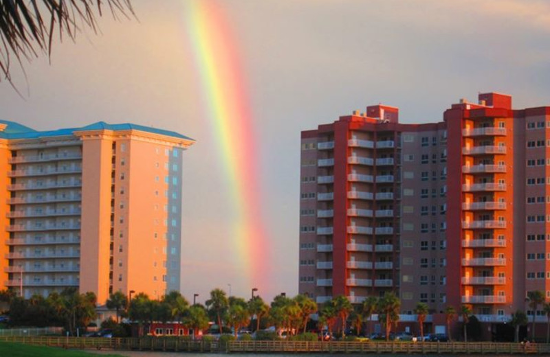 Rainbow at Seascape Resort.