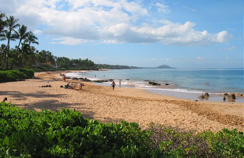 The beach at Maui Vacation Rentals.