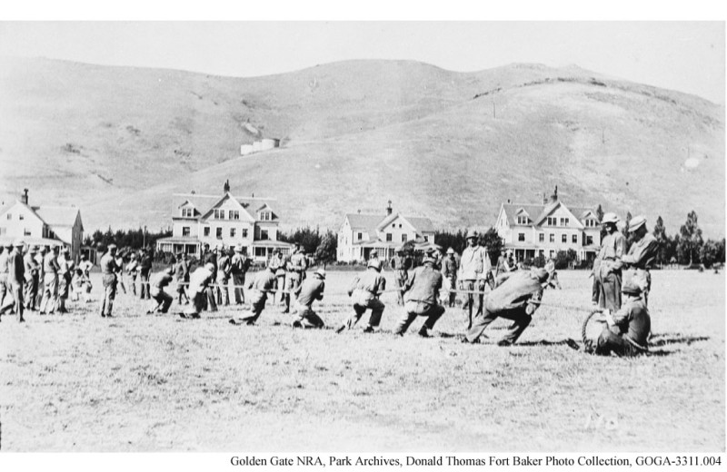 Historical photo of Cavallo Point Lodge.