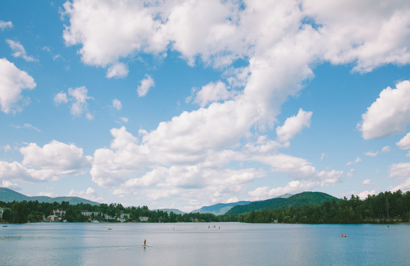 Lake view at Golden Arrow Lakeside Resort.