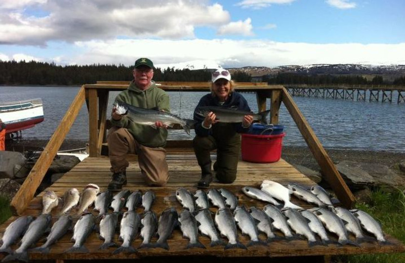 Fishing at Port Lions Lodge.