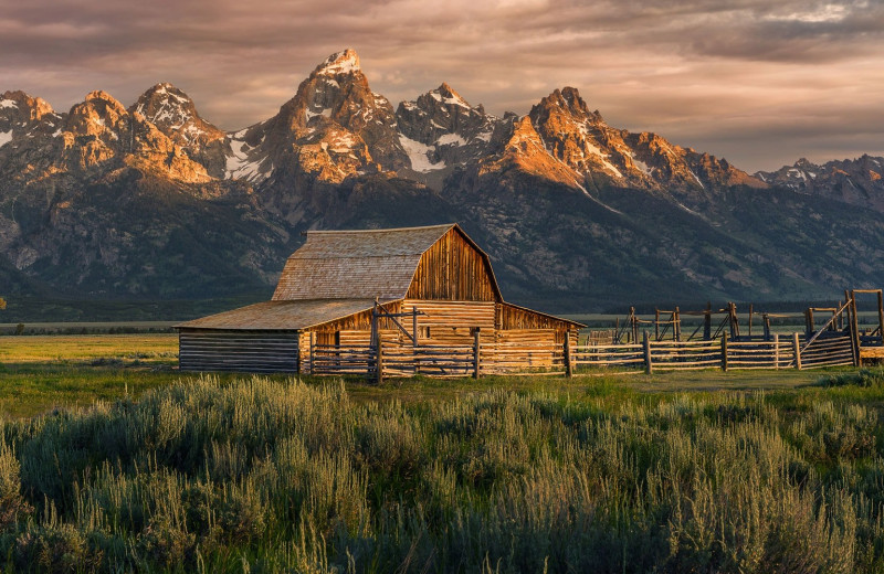 Mountains near Wyoming Inn of Jackson Hole.